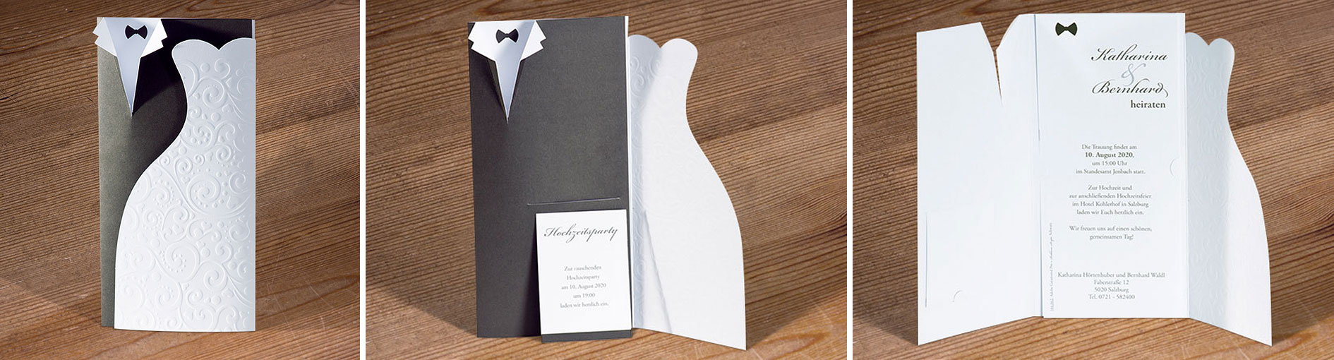 Hochzeitseinladungen  Schmuckbild