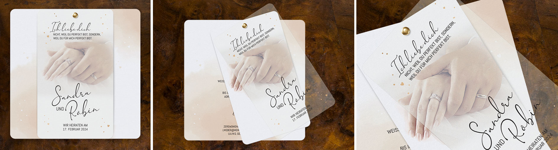 Hochzeitseinladungen  Schmuckbild