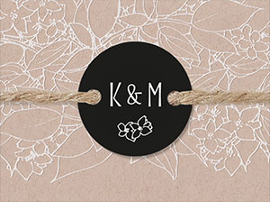 Vergrößerte Abbildung Detailaufnahme des angeknüpften Anhängers.