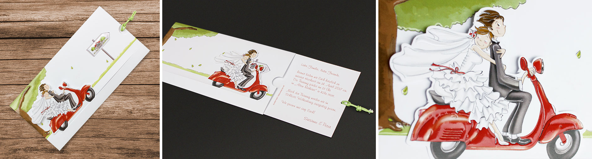 Hochzeitseinladungen  Schmuckbild